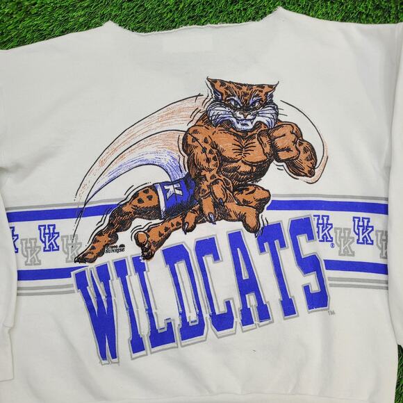 Vintage Kentucky Wildcats Sweatshirt Womens XL 22x23 Boxy - Picture 16 of 16